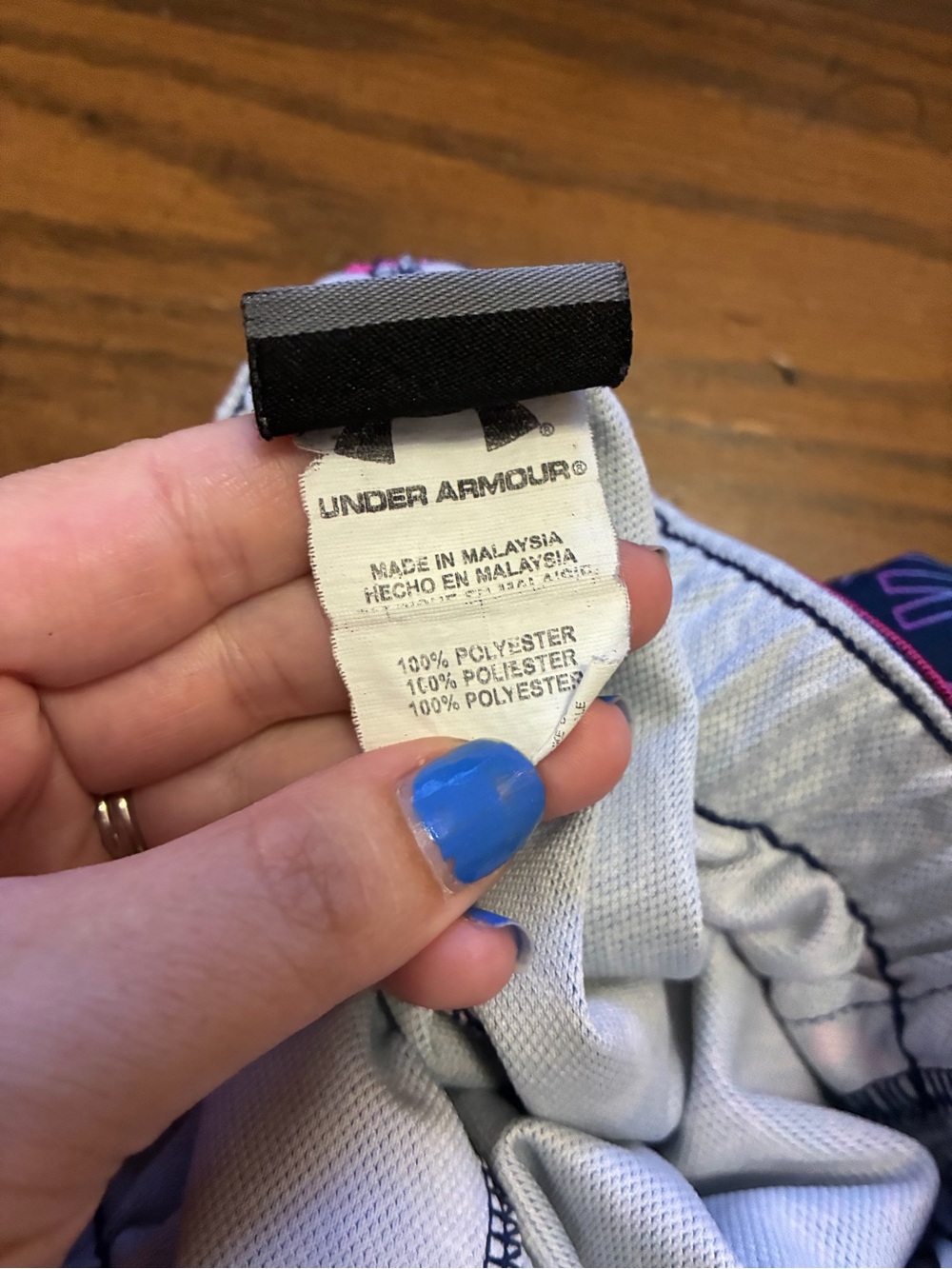 Under Armour Girls Logo Shorts Size 6 - Picture 5 of 5